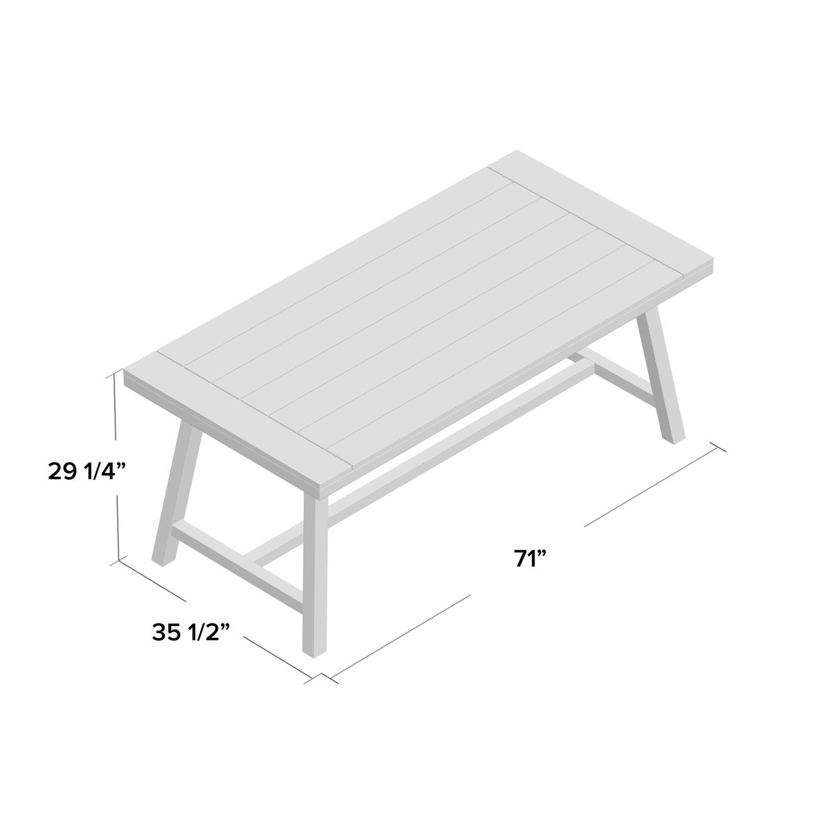 17 Stories Polanco Solid Wood 6 Person Dining Table & Reviews Wayfair